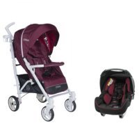 Casual Vista Trona Çift Yönlü Katlanabilir Tek Elle Kapanan 360 Derece Dönen Tam Yatar Kabin Tipi Travel Sistem Bebek Arabası