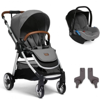 Mamas & Papas Flip XT2 Çift Yönlü Katlanabilir Tek Elle Kapanan 360 Derece Dönen Tam Yatar Travel Sistem Bebek Arabası