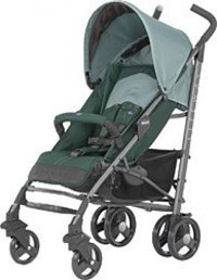 Chicco Lite Way Top 2 Katlanabilir Tek Elle Kapanan 360 Derece Dönen Tam Yatar Kabin Tipi Baston Bebek Arabası Yeşil