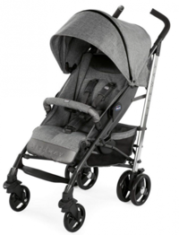 Chicco Lite Way Top 3 Katlanabilir Tek Elle Kapanan 360 Derece Dönen Tam Yatar Kabin Tipi Baston Bebek Arabası Gri