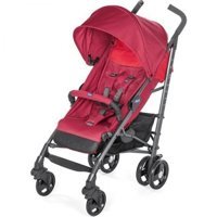Chicco Lite Way 3 Katlanabilir 360 Derece Dönen Tam Yatar Kabin Tipi Puset Bebek Arabası Kırmızı