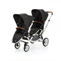 ABC Design Zoom Çift Yönlü Katlanabilir 360 Derece Dönen Tam Yatar Travel Sistem Bebek Arabası Siyah