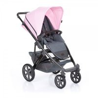 ABC Design Salsa 4 Çift Yönlü Katlanabilir 360 Derece Dönen Tam Yatar Travel Sistem Bebek Arabası Pembe