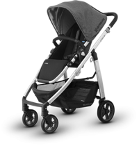 Uppababy Cruz Çift Yönlü Katlanabilir Tek Elle Kapanan 360 Derece Dönen Tam Yatar Puset Bebek Arabası Antrasit