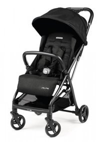 Peg Perego Selfie Katlanabilir Tek Elle Kapanan 360 Derece Dönen Tam Yatar Kabin Tipi Puset Bebek Arabası Siyah