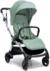 Mamas & Papas Airo Çift Yönlü Katlanabilir Tek Elle Kapanan 360 Derece Dönen Tam Yatar Kabin Tipi Puset Bebek Arabası Yeşil