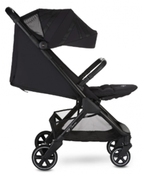 Easywalker Buggy Snap Katlanabilir Tek Elle Kapanan 360 Derece Dönen Tam Yatar Kabin Tipi Travel Sistem Bebek Arabası Siyah