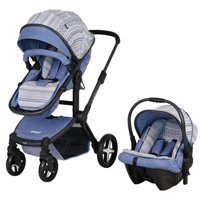 Prego Baby 2086 Quattro Vip Çift Yönlü Katlanabilir 360 Derece Dönen Tam Yatar Travel Sistem Bebek Arabası Kahverengi