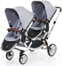 ABC Design Zoom Çift Yönlü Katlanabilir 360 Derece Dönen Tam Yatar Puset Bebek Arabası Füme