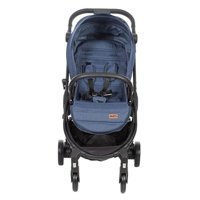 Kraft Onyx Çift Yönlü Katlanabilir Tek Elle Kapanan 360 Derece Dönen Tam Yatar Kabin Tipi Puset Bebek Arabası Mavi