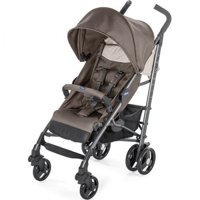 Chicco Lite Way Top 3 Katlanabilir Tek Elle Kapanan 360 Derece Dönen Tam Yatar Kabin Tipi Baston Bebek Arabası Kahverengi