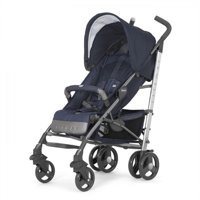 Chicco Lite Way Stroller Katlanabilir 360 Derece Dönen Tam Yatar Kabin Tipi Baston Bebek Arabası Lacivert