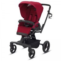 Inglesina Quad Çift Yönlü Katlanabilir Tek Elle Kapanan 360 Derece Dönen Tam Yatar Puset Bebek Arabası Kırmızı