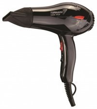 Bionse F5 Tornado 2400 W Mini Standart Saç Kurutma Makinesi Siyah