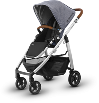 Uppababy Cruz Çift Yönlü Katlanabilir Tek Elle Kapanan 360 Derece Dönen Tam Yatar Puset Bebek Arabası Lacivert