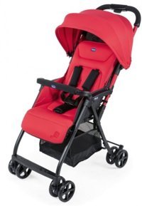 Chicco Ohlala 2 Katlanabilir Tek Elle Kapanan 360 Derece Dönen Tam Yatar Kabin Tipi Puset Bebek Arabası Kırmızı
