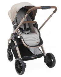 Chicco Best Friend Pro Çift Yönlü Katlanabilir Tek Elle Kapanan 360 Derece Dönen Tam Yatar Travel Sistem Bebek Arabası Füme