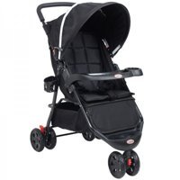 Rival RV 103 Comfy Katlanabilir 360 Derece Dönen Tam Yatar Kabin Tipi Puset Bebek Arabası Siyah