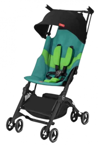 Cybex GB Pockit Plus Katlanabilir 360 Derece Dönen Kabin Tipi Bebek Arabası Turkuaz