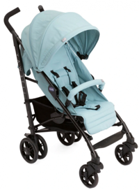 Chicco London Up Barlı Katlanabilir Tek Elle Kapanan 360 Derece Dönen Tam Yatar Kabin Tipi Baston Bebek Arabası Mavi