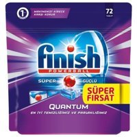 Finish Quantum Tablet Bulaşık Makinesi Deterjanı 72 Adet