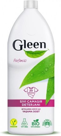 Gleen 20 Yıkama Sıvı Deterjan 1 lt