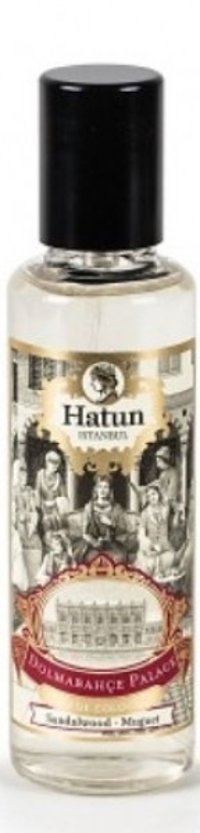 Hatun İstanbul Dolmabahçe Sarayı Müge Çiçeği Sandal Ağacı Cam Şişe Kolonya 75 ml