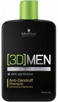 Schwarzkopf 3D Men Tüm Saçlar İçin Keratinli Erkek Şampuanı 250 ml