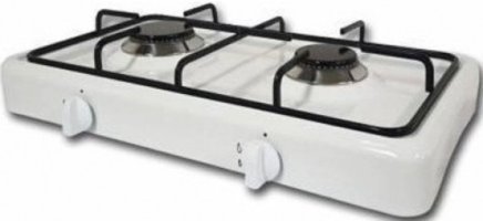 Optimum Emaye 2 Gözlü Doğalgazlı Set Üstü Beyaz Ocak