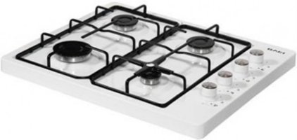 Bariİ BR-3740CE Emaye 4 Gözlü Doğalgazlı Set Üstü Beyaz Ocak