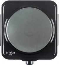 Arnica GH25030 Emaye 1 Gözlü Elektrikli Set Üstü Siyah Ocak