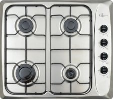 GL General GLO 440X Emaye 4 Gözlü Doğalgazlı Ankastre Inox Ocak