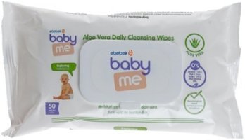 Baby Me Aloeveralı Antibakteriyel 50 Yaprak Islak Mendil