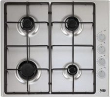 Beko AOMG 64160 LI Metal 4 Gözlü Doğalgazlı Ankastre Inox Ocak