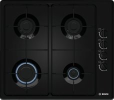 Bosch PBP6C6B82O Emaye 4 Gözlü Doğalgazlı Ankastre Siyah Ocak