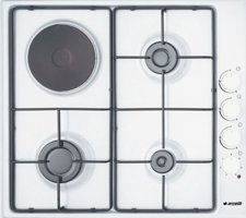Arçelik STO 910 DG E Metal 4 Gözlü Gazlı ve Elektrikli Set Üstü Beyaz Ocak