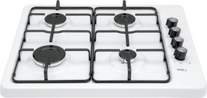 Esty SEO5134W02 Emaye 4 Gözlü Doğalgazlı Set Üstü Beyaz Ocak