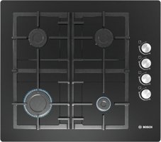 Bosch POP6C6O92O Siyah Cam 4 Gözlü Doğalgazlı Ankastre Ocak