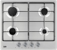 Beko AOMG 64260 DI Metal 4 Gözlü Doğalgazlı Ankastre Inox Ocak