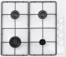 Arçelik STO 810 E Metal 4 Gözlü Doğalgazlı Set Üstü Beyaz Ocak