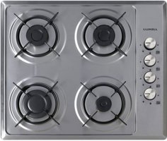 Luxell M6-40 BF INOX Inox 4 Gözlü Doğalgazlı Ankastre Inox Ocak