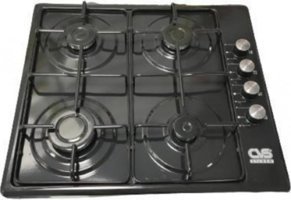 CVS DN 455 Emaye 4 Gözlü Doğalgazlı Set Üstü Siyah Ocak