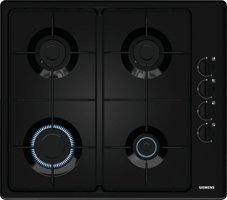 Siemens EB6C6PB82O Emaye 4 Gözlü Doğalgazlı Ankastre Siyah Ocak