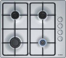 Bosch PBP6C5B80L Paslanmaz Çelik 4 Gözlü Doğalgazlı Ankastre Inox Ocak
