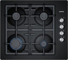 Siemens EO6C6PO90O Siyah Cam 4 Gözlü Doğalgazlı Ankastre Ocak