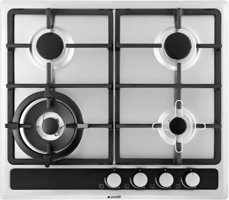 Arçelik OM 752 EDWI 4 Gözlü Metal Wok Gözlü Doğalgazlı Ankastre Inox Ocak
