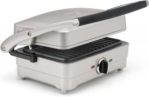 Cuisinart GRSM3 1000 W Döküm Elektrikli Izgara