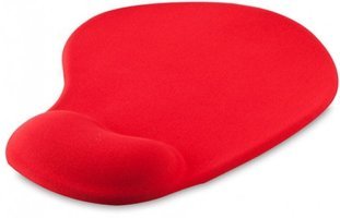 Addison Çok Çok Renkli Bilek Destekli Ortopedik Kırmızı Mousepad