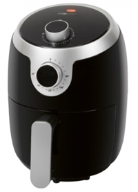 Clatronic FR 3769 H Airfryer 1.8 lt Tek Hazneli Yağsız Sıcak Hava Fritözü Siyah