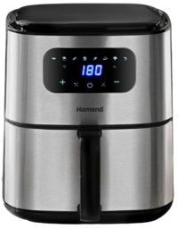 Homend Airfrday 2303H (700.01.01.0428) Airfryer 4.2 lt Tek Hazneli Yağsız Sıcak Hava Fritözü Inox